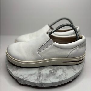 Women's White Slip-On Shoes